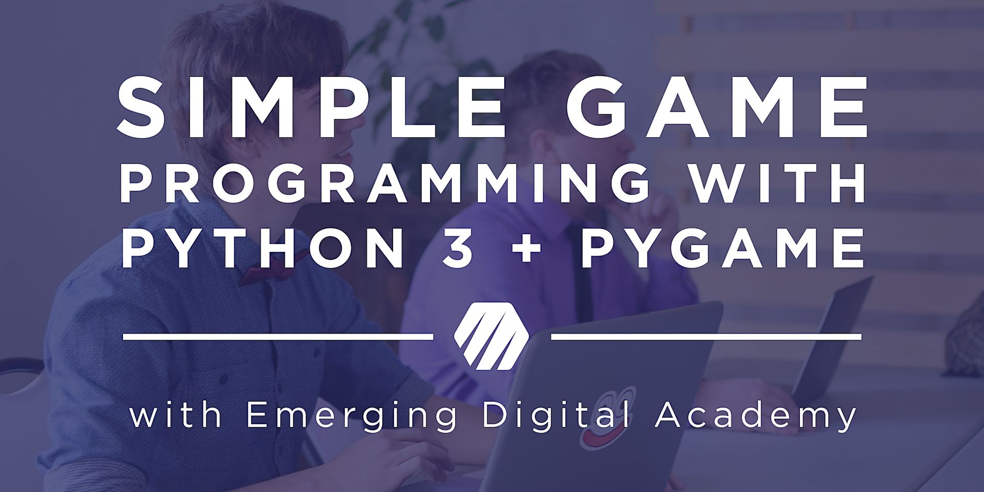 Learn to make games with python and pygame.