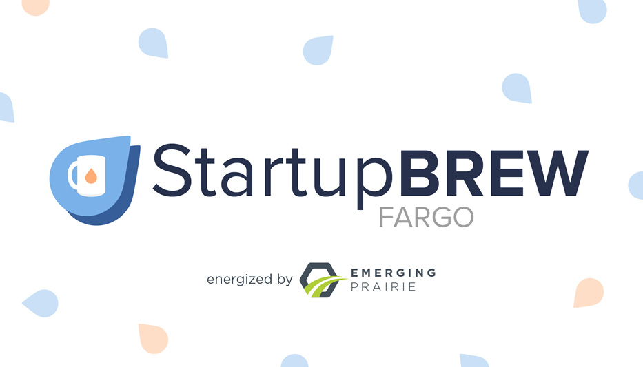 StartupBrew Fargo Networking Graphic